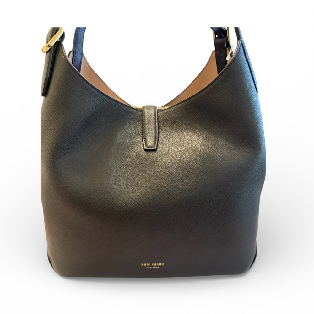 Kate Spade - Deco Large Shoulder Bag -Black NWT Style: KI556 - Picture 11 of 15